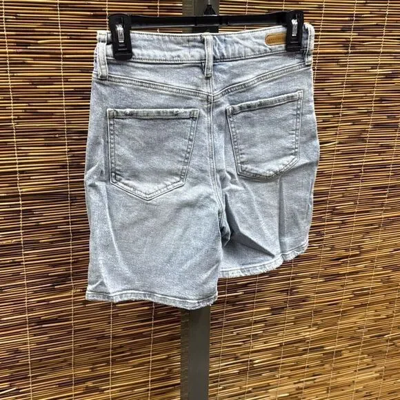 Sanctuary Boy Cut Denim Bermuda Shorts Women's Clothing Archive Wash : 27, Cotto